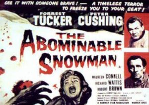 The Abominable Snowman poster 