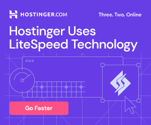 מודעה - שיפור מהירות אתרים - Hostinger