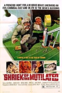 Shriek of the Mutilated poster