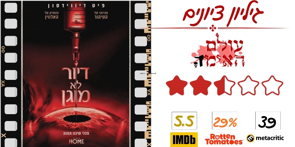 דיור לא מוגן (2025) - ביקורת באתר עולם האימה - 2.5 מתוך 5