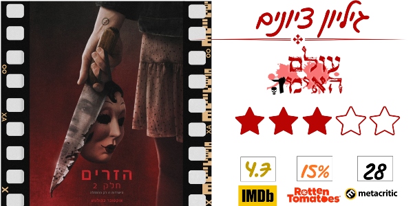 ביקורת - הזרים חלק 2 - עולם האימה