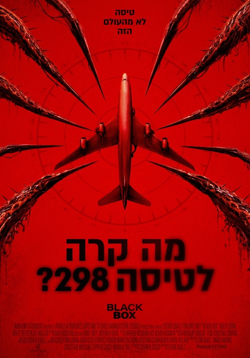 מה קרה לטיסה 298 (Black Box) - פוסטר סרט בעברית